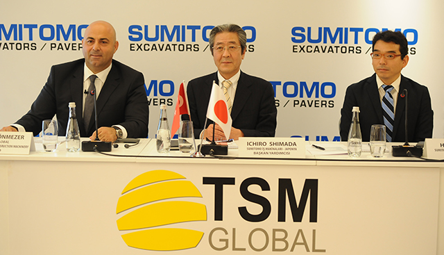 İş Makinası - Sumitomo, TSM Global Turkey Sumitomo Construction Machinery ile Türkiye pazarında