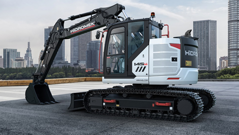 İş Makinası - HİDROMEK, Plantworx 2019 Fuarı’na katılıyor