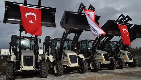 İş Makinası - Kahramanmaraş’ın yolları HİDROMEK ile yenileniyor