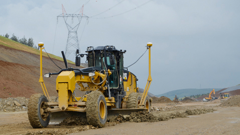 İş Makinası - Gebze-Orhangazi-İzmir Otoyol Projesi'nde Göçay İnşaat'a Sitech desteği