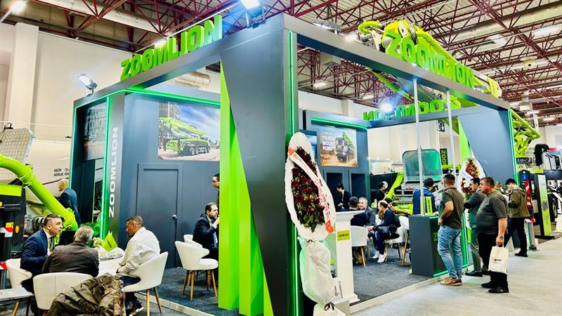 İş Makinası - ZOOMLION TÜRKİYE, BETON 2025 FUARI’NDA YENİ BETON POMPALARIYLA İLGİ ODAĞI OLDU