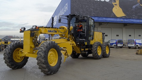 İş Makinası - Temsa İş Makinaları’ndan şehrin ekonomik greyderi Yeni Komatsu GD535-5