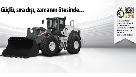 İş Makinası - HİDROMEK yükleyicisine tasarım ödülü