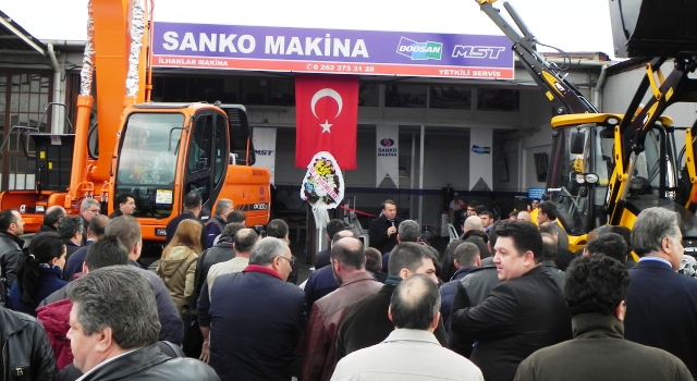 İş Makinası - Sanko Makina, Kocaeli’de yeni bir hizmet noktası açtı