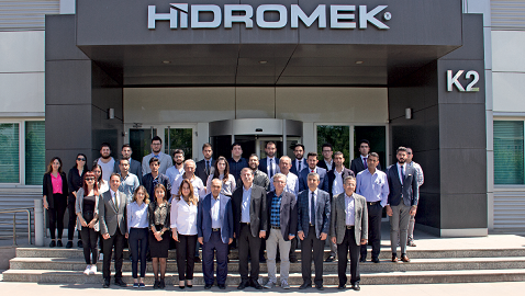 İş Makinası - HİDROMEK makinelerle birlikte mesleki eğitime de yatırımlarını sürdürüyor