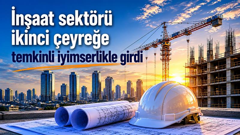 İş Makinası - İNŞAAT SEKTÖRÜ İKİNCİ ÇEYREĞE TEMKİNLİ İYİMSERLİKLE GİRDİ