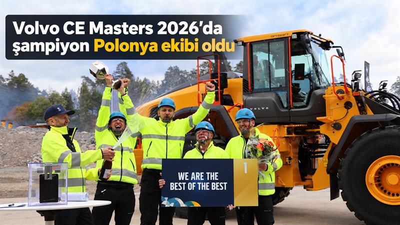 VOLVO CE MASTERS 2026’DA ŞAMPİYON POLONYA EKİBİ OLDU