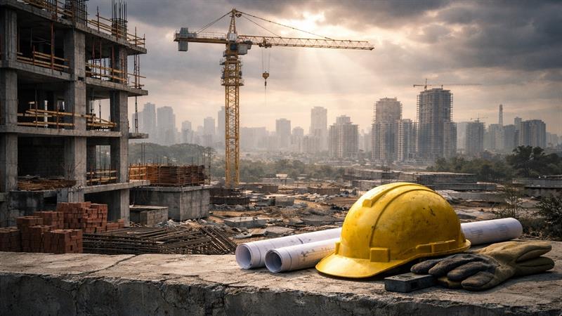 İNŞAATTA KIRILGAN GÖRÜNÜM SÜRÜYOR