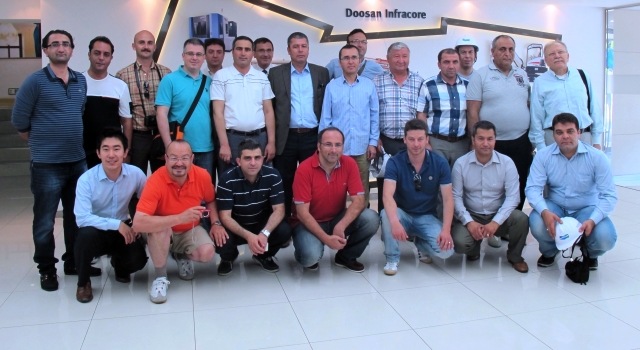 İş Makinası - Sanko Makina, müşterileri ile Güney Kore’deydi