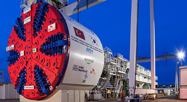 İş Makinası - Avrasya Tüneli’nin dev köstebeğine özel enerji kablosu