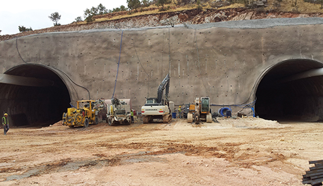 İş Makinası - Gali-Zakho Tüneli’nin kazısı tamamlandı