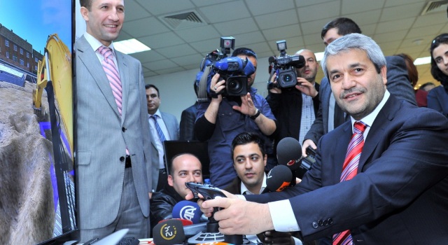 İş Makinası - SANLAB'ın ekskavatör simülatörü Bakan’dan tam not aldı