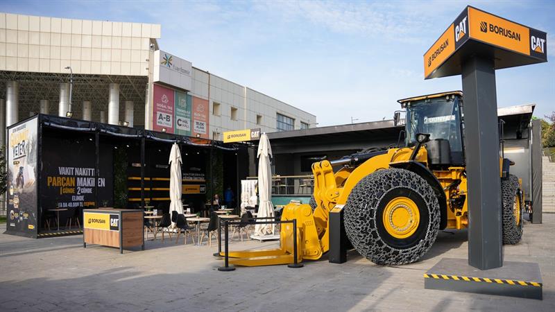 BORUSAN CAT, MARBLE İZMİR FUARI’NDA DOĞAL TAŞ SEKTÖRÜNE YÖNELİK ÇÖZÜMLERİNİ TANITTI