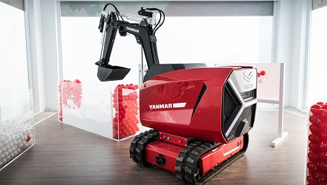 İş Makinası - Yanmar’dan akıllı mini ekskavatör konsepti eFuzion