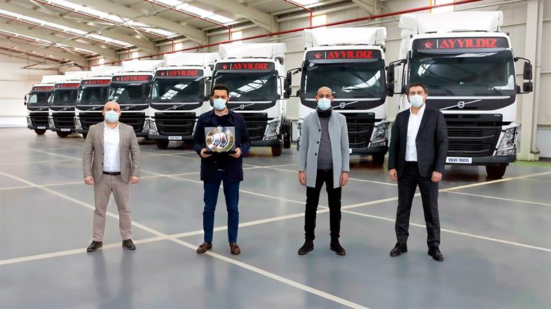 İş Makinası - Ayyıldız Grup araç filosunu 30 adet Volvo FM500 ile güçlendirdi