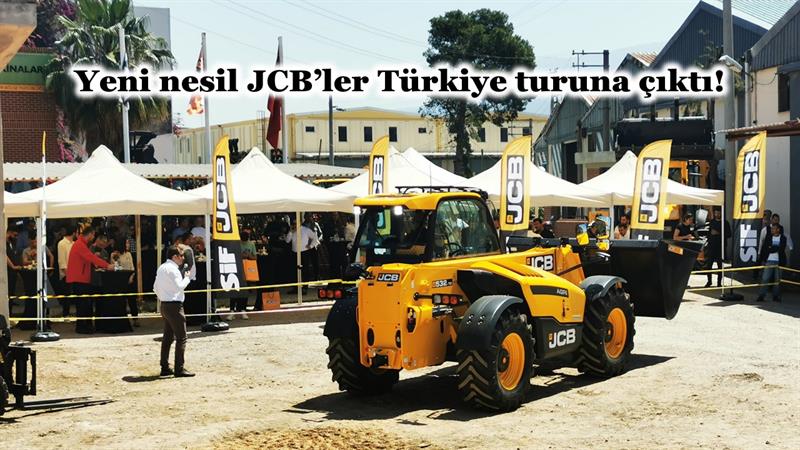 İş Makinası - YENİ NESİL JCB’LER TÜRKİYE TURUNA ÇIKTI