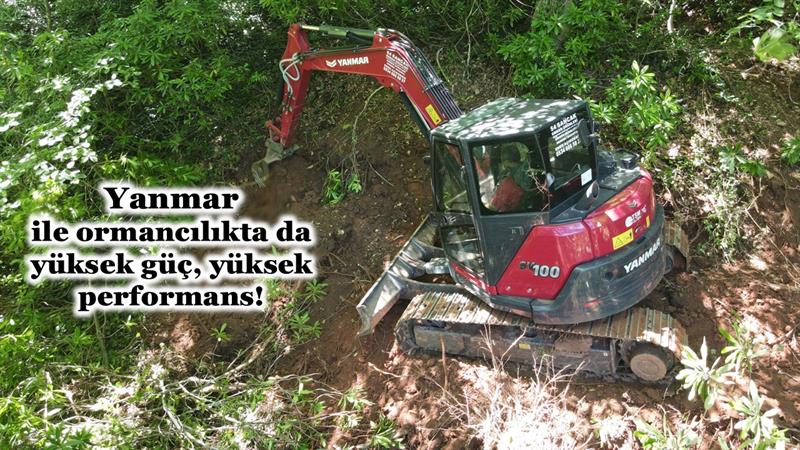 İş Makinası - YANMAR İLE ORMANCILIKTA DA YÜKSEK GÜÇ, YÜKSEK PERFORMANS