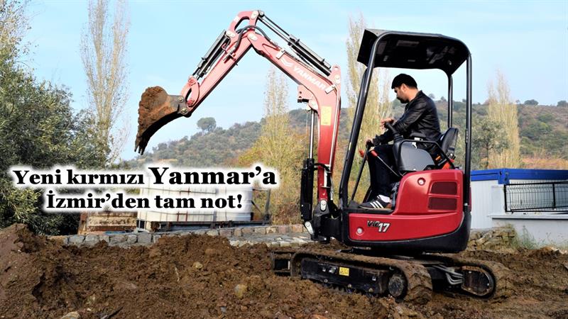 İş Makinası - YENİ KIRMIZI YANMAR’A İZMİR’DEN TAM NOT GELDİ