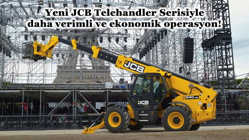 İş Makinası - YENİ JCB TELEHANDLER SERİSİYLE DAHA VERİMLİ VE EKONOMİK OPERASYON