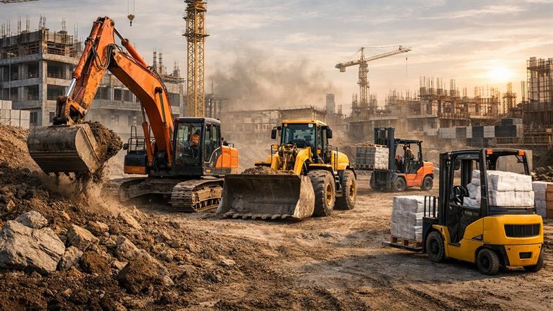 İŞ VE İSTİF MAKİNELERİ SEKTÖRÜ GÜÇLÜ TRENDİNİ KORUYOR