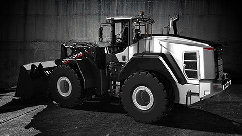 İş Makinası - Hidromek'in ilk lastik tekerlekli yükleyicisi, Komatek'te sergilenecek