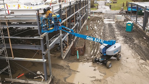 İş Makinası - Genie, geniş Xtra Capacity teleskopik bom lift serisini sergileyecek