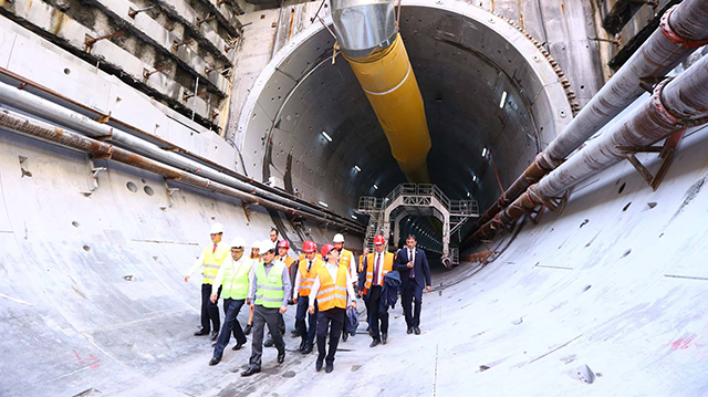 İş Makinası - Avrasya Tüneli 2016'da faaliyete geçecek