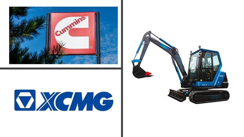 İş Makinası - XCMG’nin elektrikli ekskavatörünü Cummins güçlendirdi