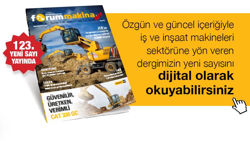 İş Makinası - Forum Makina Dergisi 123 üncü sayısı dijital olarak yayında