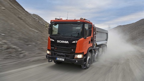 İş Makinası - Scania’dan zorlu inşaat sahaları için yeni XT Serisi kamyonlar