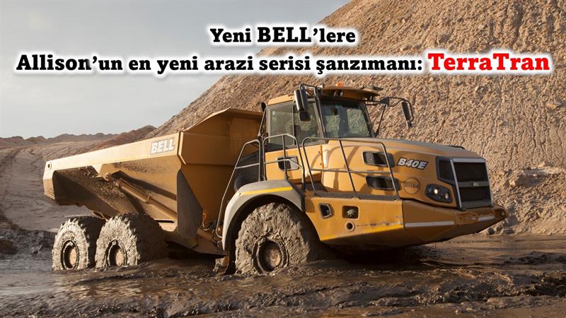 İş Makinası - Yeni BELL’lere Allison'un en yeni arazi serisi şanzımanı