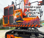 İş Makinası - TEKNOLOJİ VE SANAT HITACHI ZX490LCH-7'DE BULUŞTU Forum Makina