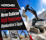 İş Makinası - HİDROMEK, MERMER OCAKLARININ GÜÇLÜ OYUNCUSUNU AFYONKARAHİSAR’A TAŞIYOR Forum Makina