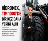 İş Makinası - HİDROMEK, TİM 1000’DE BİR KEZ DAHA YERİNİ ALDI Forum Makina