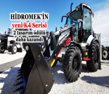 İş Makinası - HİDROMEK’İN YENİ K4 SERİSİ 2 TASARIM ÖDÜLÜ DAHA KAZANDI Forum Makina