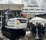 İş Makinası - HİDROMEK MARBLE İZMİR FUARI’NDA MERMER SEKTÖRÜYLE BULUŞTU Forum Makina