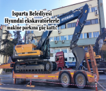 İş Makinası - ISPARTA BELEDİYESİ, HYUNDAI EKSKAVATÖRLERLE MAKİNE PARKINA GÜÇ KATTI Forum Makina