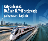 İş Makinası - KALYON İNŞAAT, BAE’NİN İLK YHT PROJESİNDE ÇALIŞMALARA BAŞLADI Forum Makina