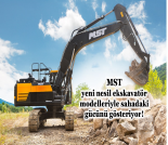 İş Makinası - MST, YENİ NESİL EKSKAVATÖR MODELLERİYLE SAHADA GÜCÜNÜ GÖSTERİYOR Forum Makina