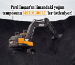 İş Makinası - Pırıl İnşaat’ın limandaki yoğun temposunu MST M300LC’ler üstleniyor! Forum Makina