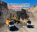 İş Makinası - Nemli’nin ağır manyezit yükünü Renault Trucks kamyonlar çekecek Forum Makina