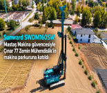 İş Makinası - SUNWARD SWDM160SW, MASTAŞ MAKİNA GÜVENCESİYLE ÇINAR 77 ZEMİN MÜHENDİSLİK’İN MAKİNA PARKURUNA KATILDI Forum Makina