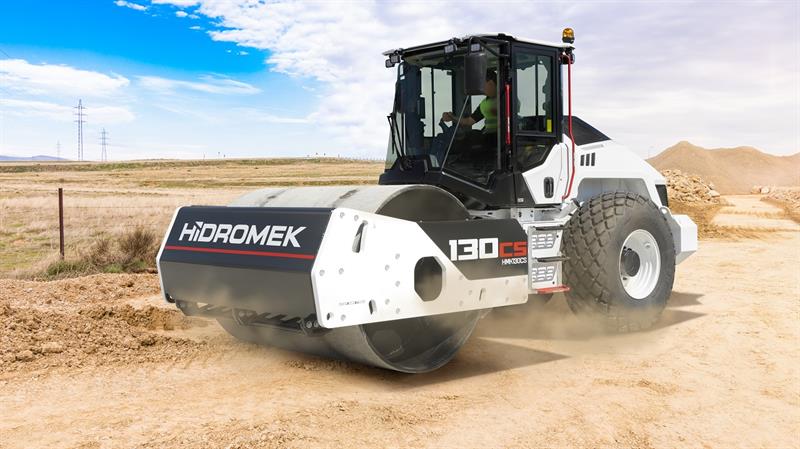 İş Makinası - HİDROMEK’in güçlü ve dinamik toprak silindirleri sahada
