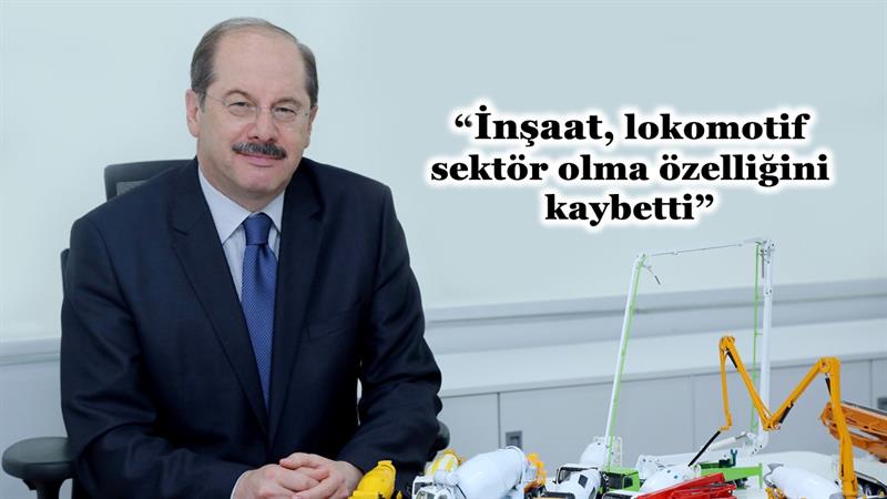 İş Makinası - İNŞAAT, LOKOMOTİF SEKTÖR OLMA ÖZELLİĞİNİ KAYBETTİ