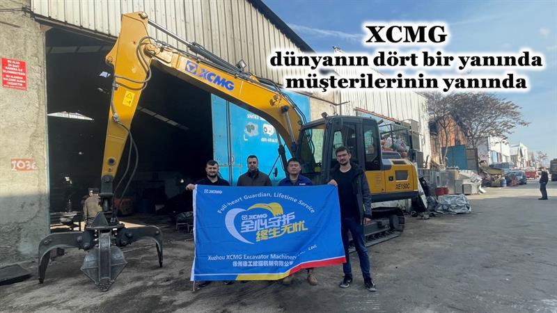 İş Makinası - XCMG DÜNYANIN DÖRT BİR YANINDA MÜŞTERİLERİNİN YANINDA