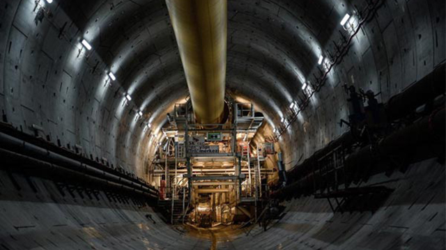 İş Makinası - Avrasya Tüneli’nin yüzde 35’i tamamlandı