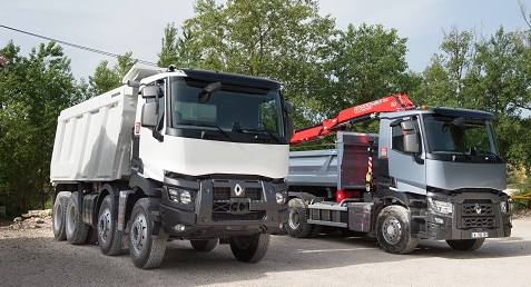 İş Makinası - Renault Trucks’tan C ve K inşaat serisine karınca vitesli şanzıman