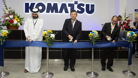 İş Makinası - Komatsu 17’nci eğitim merkezini Dubai’de açtı