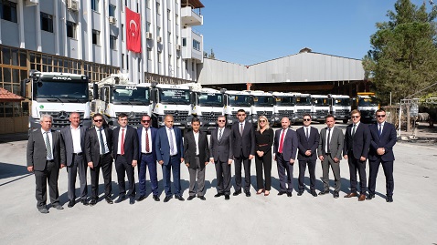 İş Makinası - Mercedes-Benz Türk’ten Denizli’ye 125 adet Arocs inşaat aracı teslimatı