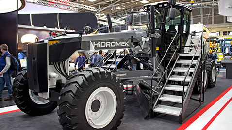 İş Makinası - Hidromek, en yeni ürünlerini Bauma’da sergiledi